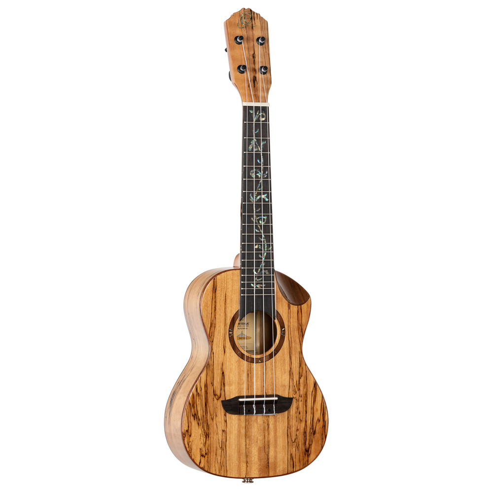 ORTEGA Elite Series Concert Ukulele 4 String - Spalted Maple Natural + Bag