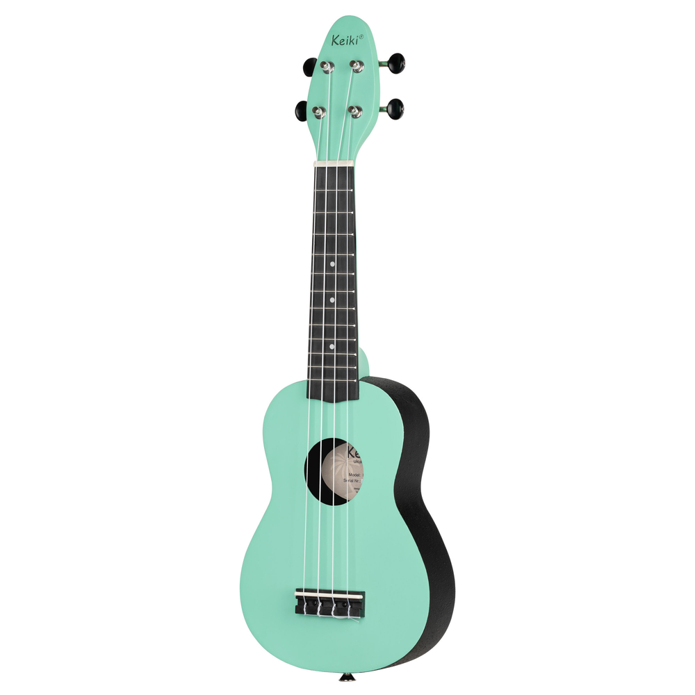 KEIKI K2 Series Soprano Ukulele Set - Agathis / ABS  Caribbean Mint