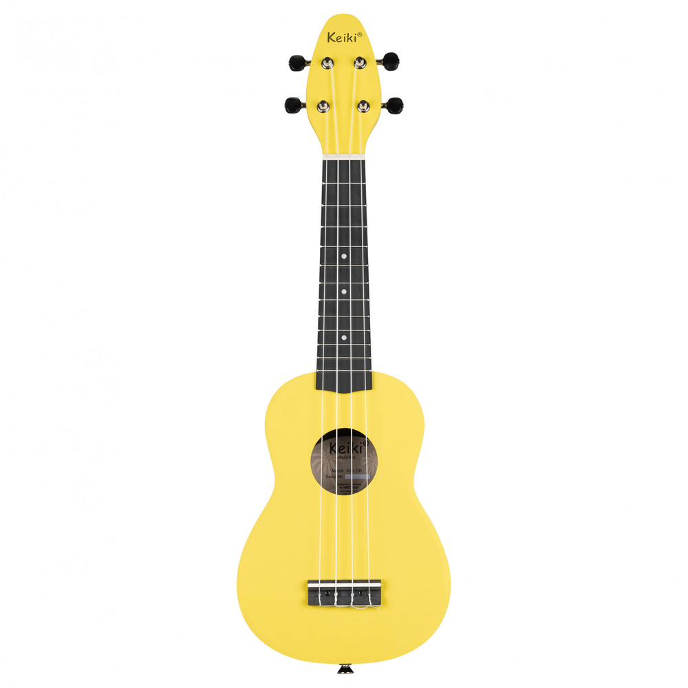 KEIKI K2 Series Soprano Ukulele Set - Agathis / ABS Lemon Grass