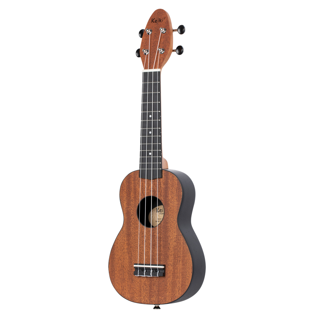KEIKI K2 Series Soprano Ukulele Lefty Set - Agathis / Mahogany Natural