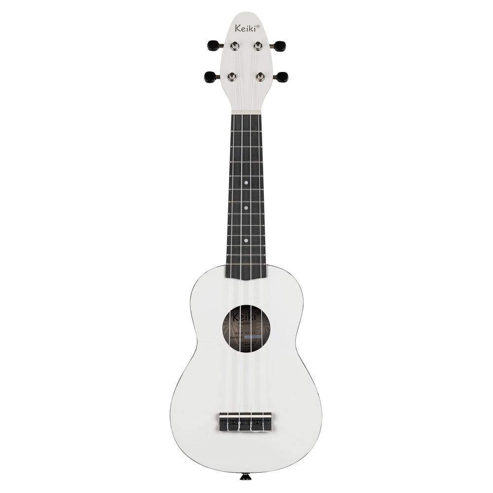 KEIKI K2 Series Soprano Ukulele Set - Agathis / ABS Silent Clouds