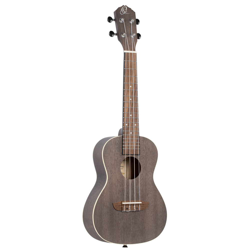 ORTEGA Earth Series Concert Ukulele 4 String Lefty - Okoume Coal Black