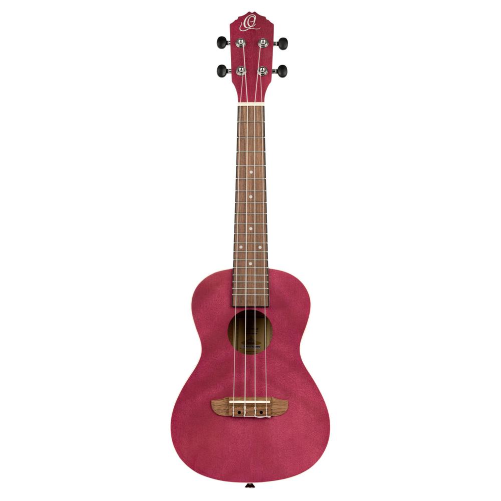 ORTEGA Earth Series Concert Ukulele 4 String - Raspberry Red
