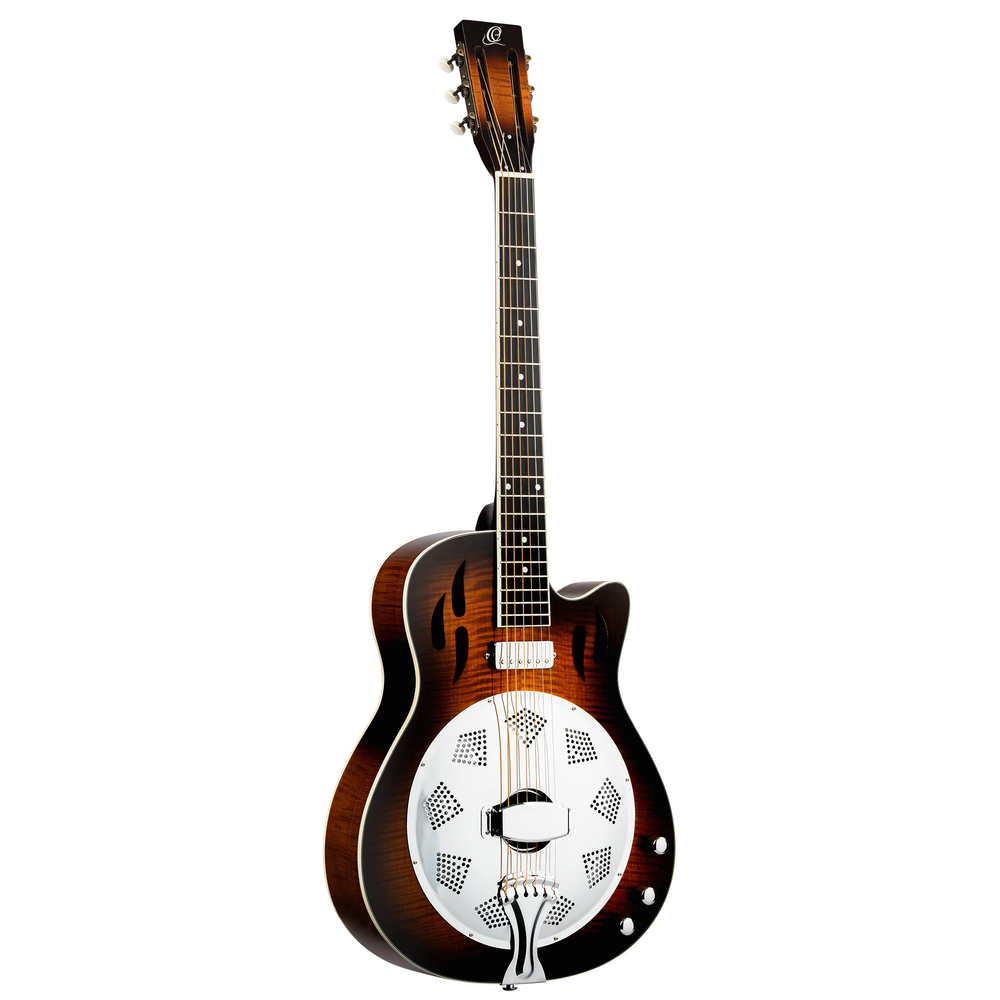 ORTEGA Americana Series 4/4 Resonator Guitar 6-String + Pro Gig Bag