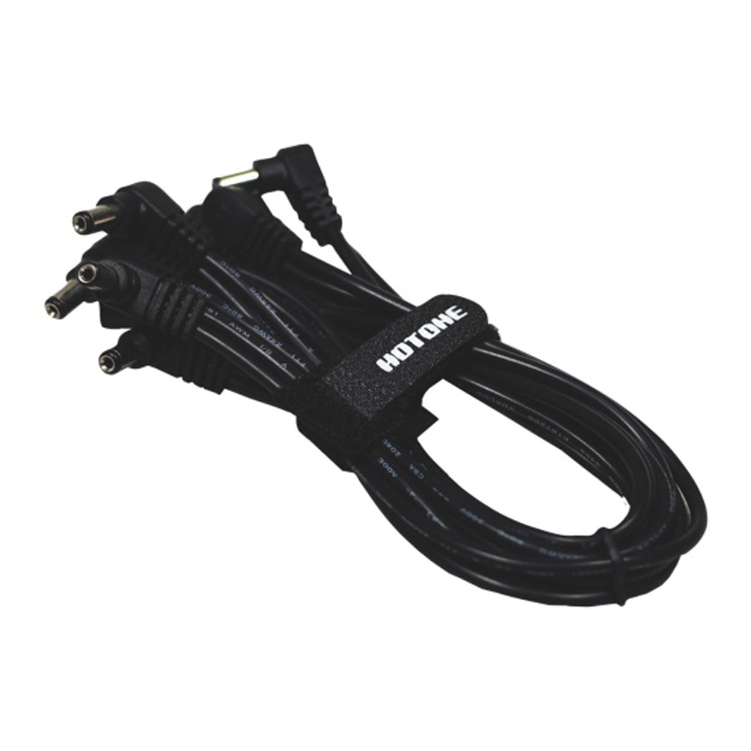 Hotone 10-Plug Angled Head DC Power Cable - Daisy Chain