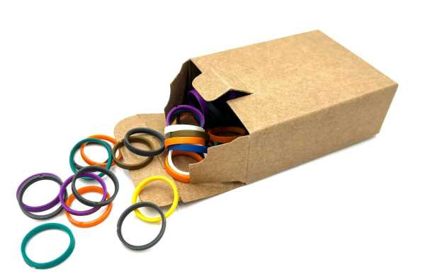 EnovaNxt Cable Colour coding rings 100pk (10 x 10 Cols)