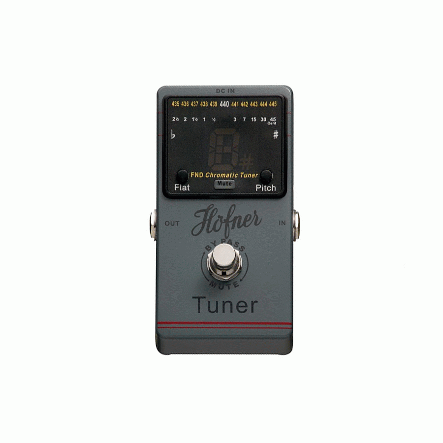 Hofner Digital Guitar Tuner Pedal