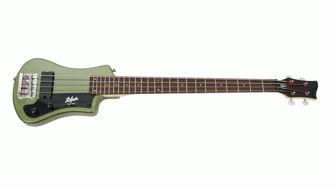 Hofner Hofner Shorty Bass Guitar Cadillac Green