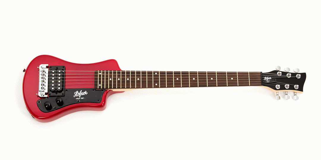 Hofner Hofner Shorty Electric Guitar Red