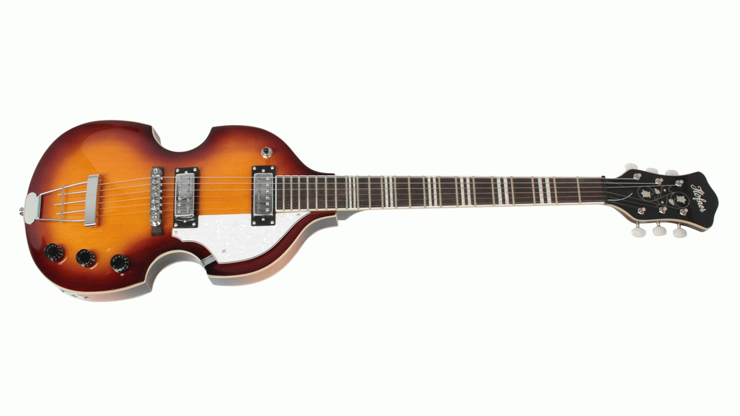 Hofner 6 String 459 Vln Guitar With Hardcase Sunburst