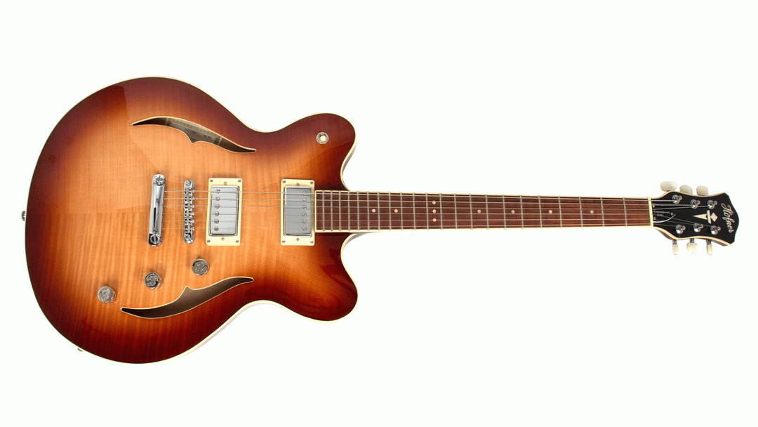 Hofner Verythin Special Guitar With Hardcase Sunburst