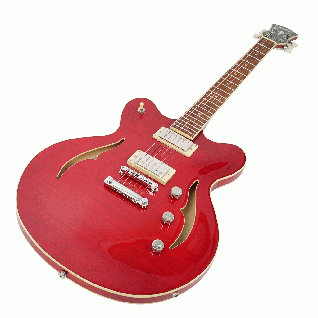 Hofner Verythin Special With Hardcase Red