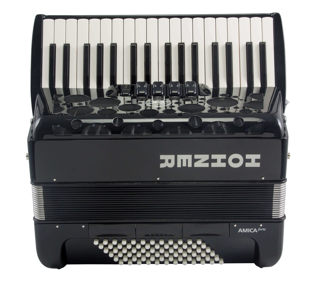Hohner AMICA III 72, SILENTKEY, BLACK