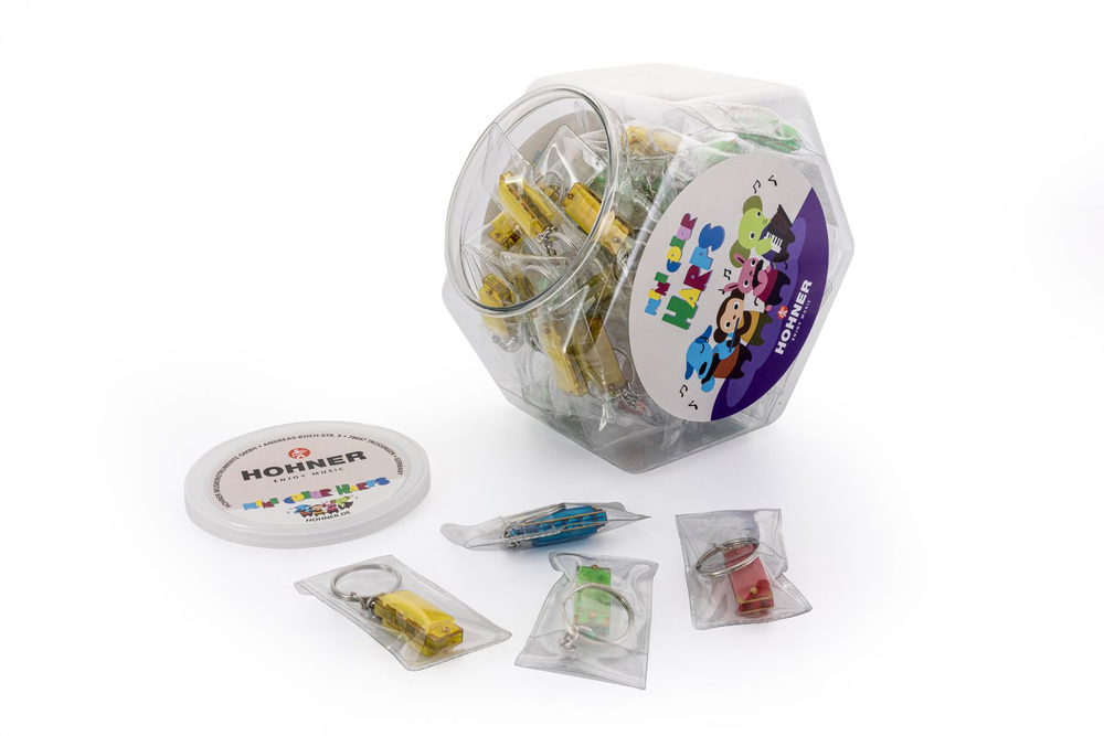 Hohner Color Mini Harp in Candy-box