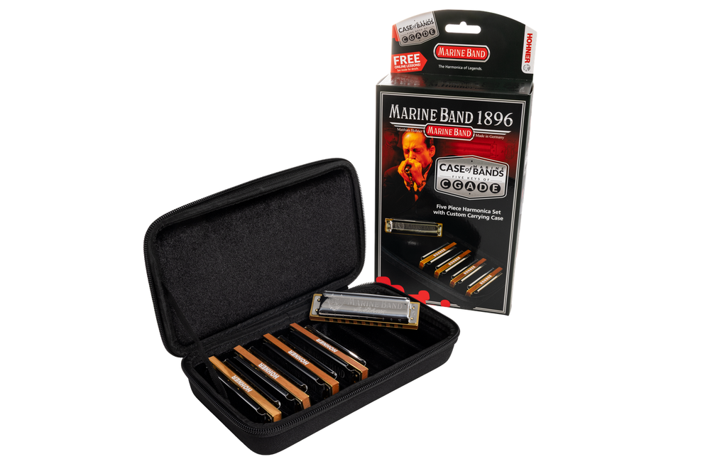 Hohner Marine Band 1896 5Pack C- D- E- G- A-major