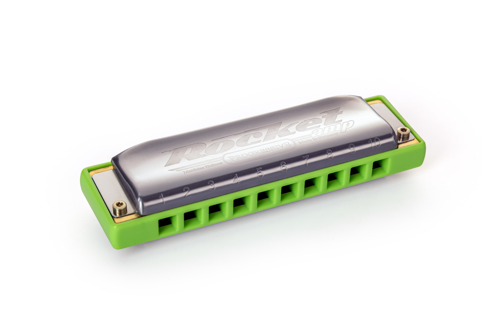 Hohner Rocket Amp D-major Harmonica