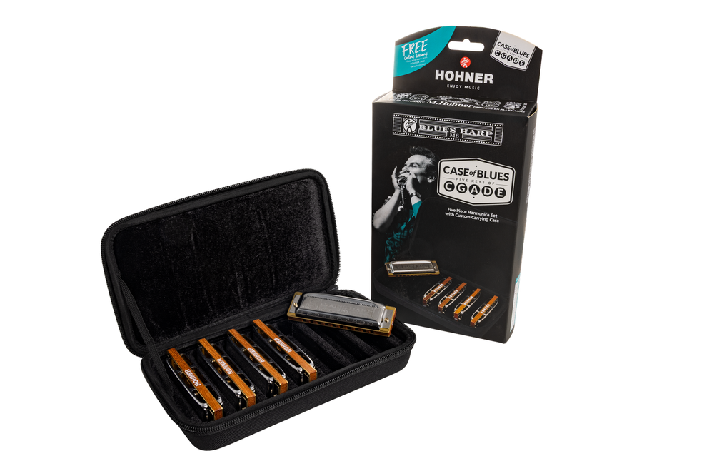 Hohner Blues Harp 5-Pack C- D- E- G- A-major