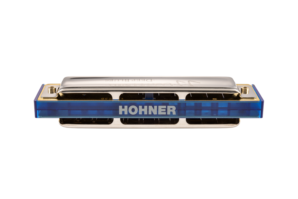 Hohner Jean Jacques Milteau G-major trans blue