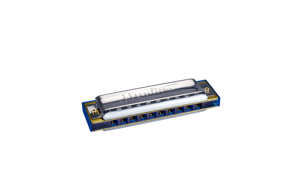 Hohner Jean Jacques Milteau G-major trans blue