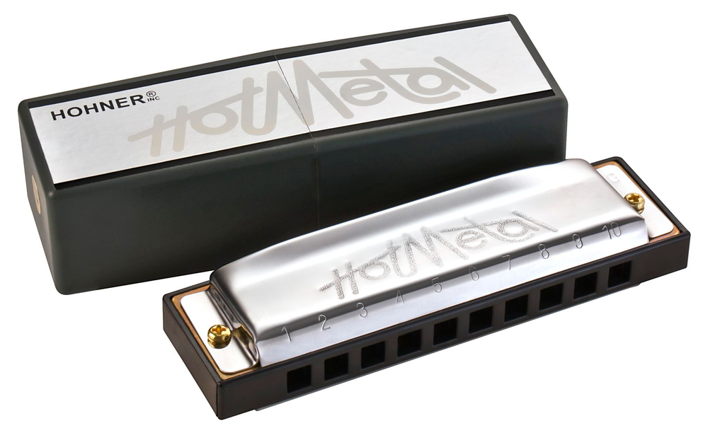 Hohner Hot Metal F-major Harmonica