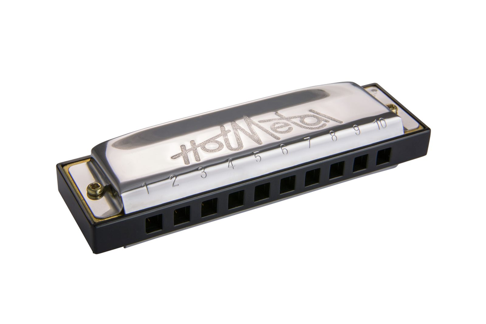 Hohner Hot Metal F-major Harmonica