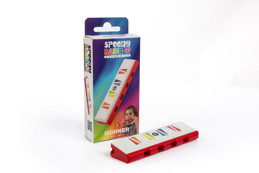 Hohner SPEEDY Rainbow POP Harmonica