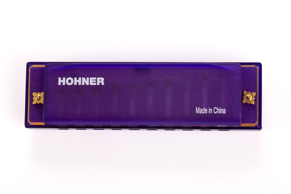 Hohner Translucent Harp C purple