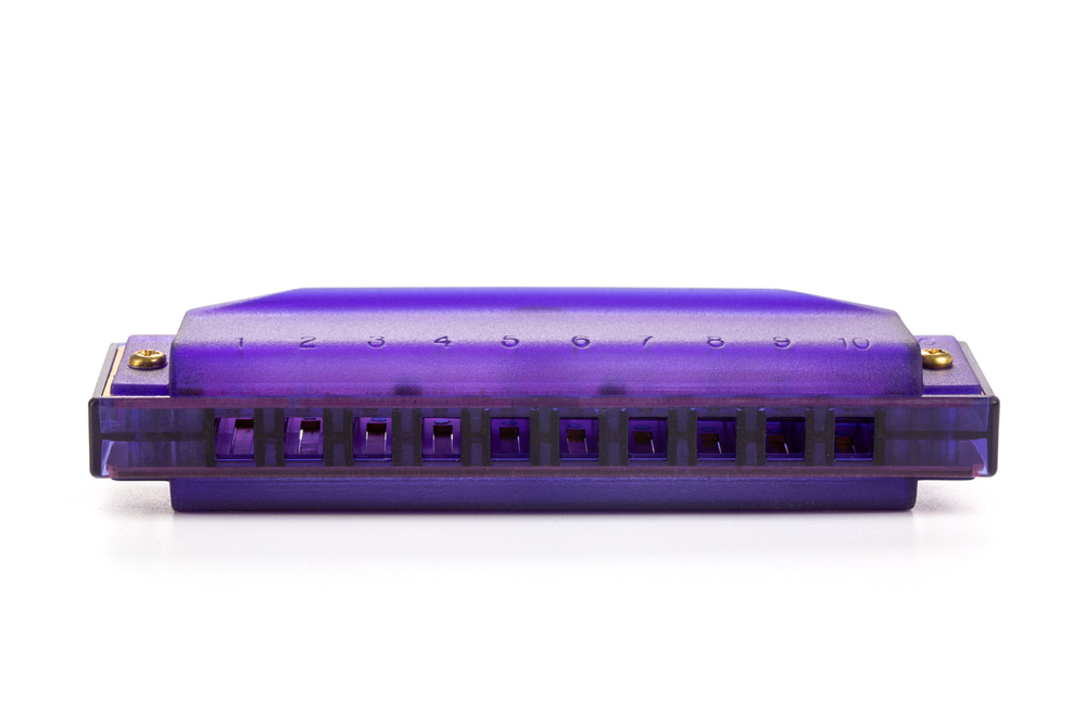 Hohner Translucent Harp C purple
