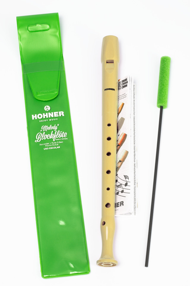 Hohner C-Soprano 1part plast ger Melody Recorder