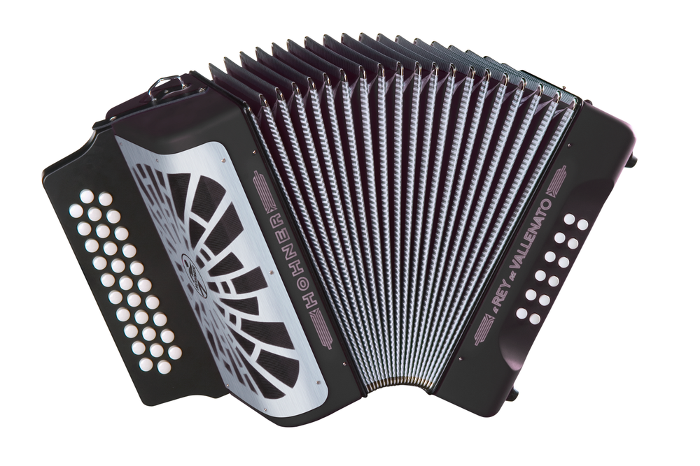 Hohner EL REY VALLENATO BbEbAb BLACK