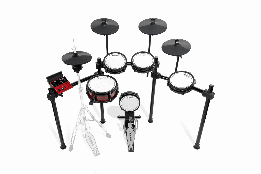 Alesis Nitro Ultimate 9-Piece E-Drum Kit W/ Zildjian Cymbals