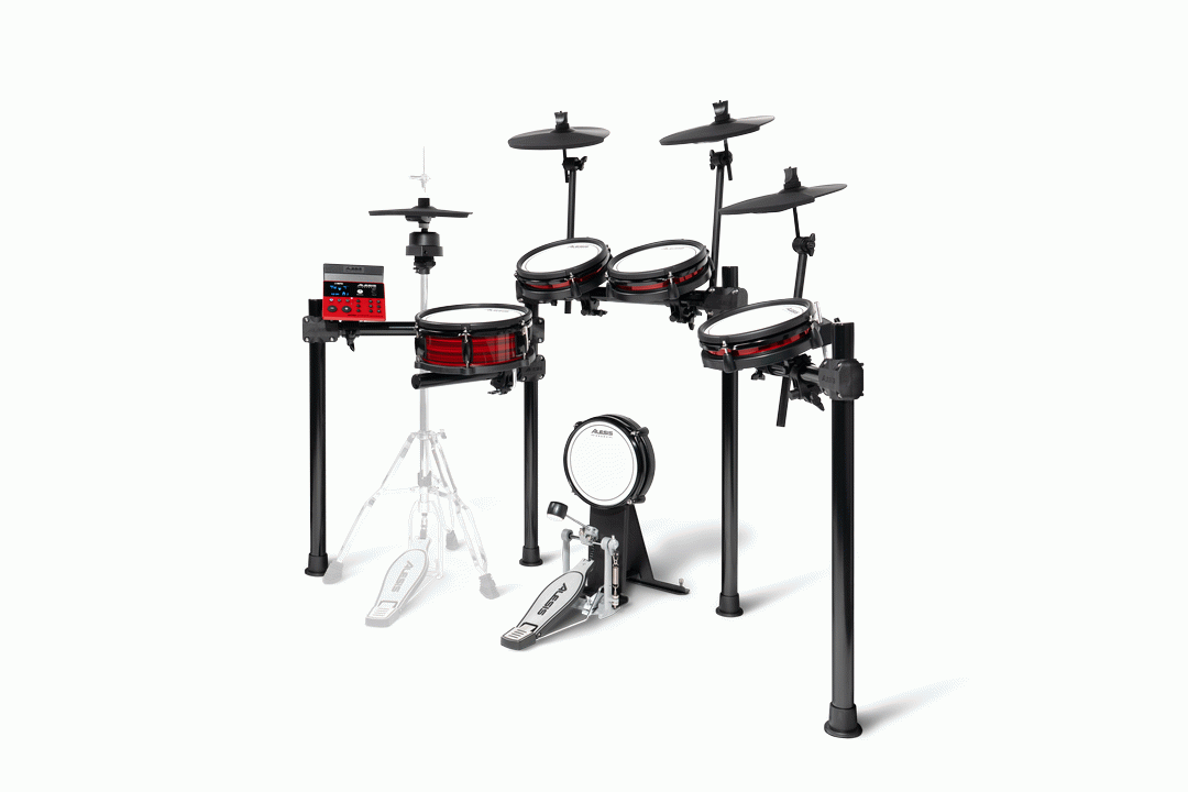 Alesis Nitro Ultimate 9-Piece E-Drum Kit W/ Zildjian Cymbals