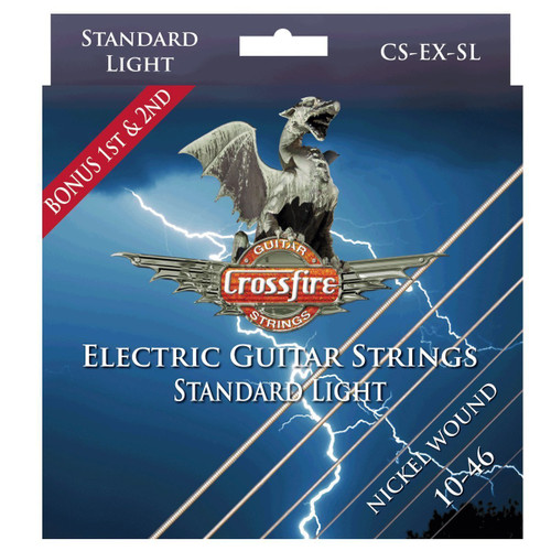 Crossfire Light Electric Guitar Strings (10-46) Crossfire Light Electric Guitar Strings (10-46)