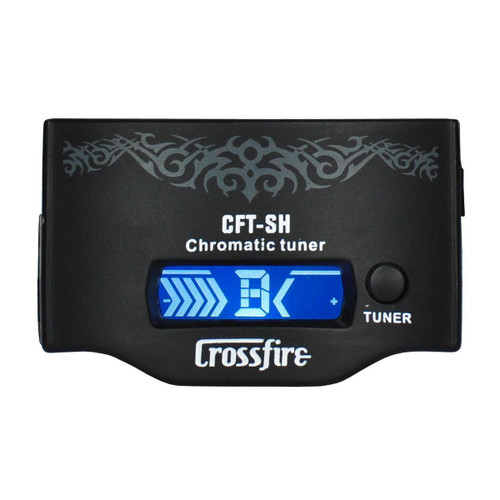 Crossfire Sound Hole-Mounted Chromatic Tuner with Built-in Microphone Crossfire Sound Hole-Mounted Chromatic Tuner with Built-in Microphone
