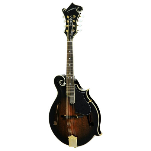 Martinez Florentine Mandolin with Hard Case (Antique Vintage Starburst) Martinez Florentine Mandolin with Hard Case (Antique Vintage Starburst)