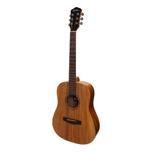 Martinez Acoustic-Electric Middy Traveller Guitar with Built-In Tuner (Koa) Martinez Acoustic-Electric Middy Traveller Guitar with Built-In Tuner (Koa)