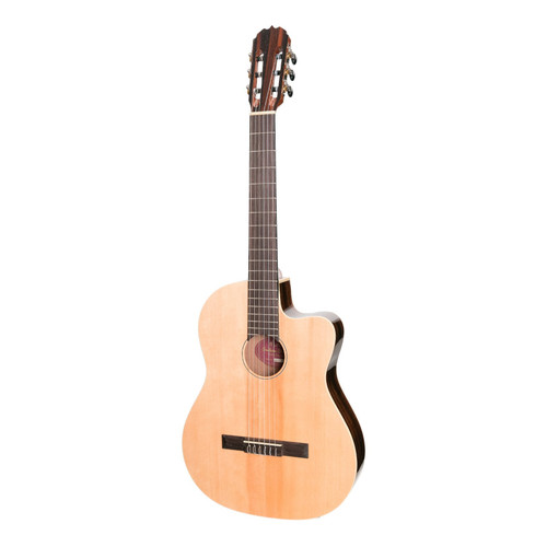 Martinez 'Southern Star Series' Spruce Solid Top Acoustic-Electric Thinline Classical Cutaway Guitar (Natural Gloss) Martinez 'Southern Star Series' Spruce Solid Top Acoustic-Electric Thinline Classical Cutaway Guitar (Natural Gloss)