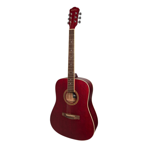 Martinez '41 Series' Dreadnought Acoustic Guitar (Red) Martinez '41 Series' Dreadnought Acoustic Guitar (Red)