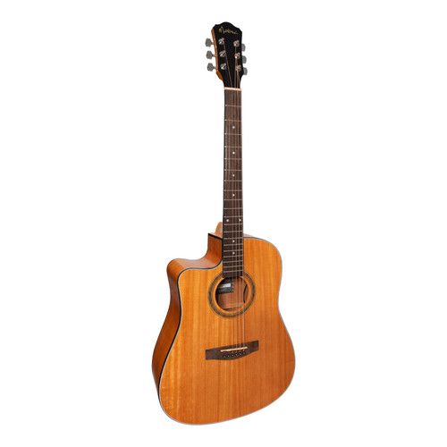 Martinez '41 Series' Left Handed Dreadnought Cutaway Acoustic-Electric Guitar (Mahogany) Martinez '41 Series' Left Handed Dreadnought Cutaway Acoustic-Electric Guitar (Mahogany)