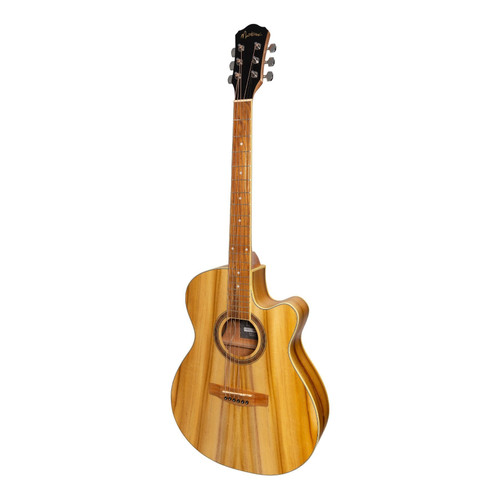Martinez '41 Series' Folk Size Cutaway Acoustic-Electric Guitar (Jati-Teakwood) Martinez '41 Series' Folk Size Cutaway Acoustic-Electric Guitar (Jati-Teakwood)