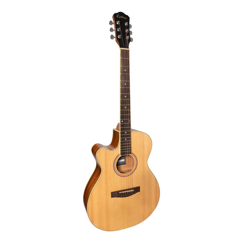 Martinez '41 Series' Left Handed Folk Size Cutaway Acoustic-Electric Guitar (Spruce/Rosewood) Martinez '41 Series' Left Handed Folk Size Cutaway Acoustic-Electric Guitar (Spruce/Rosewood)