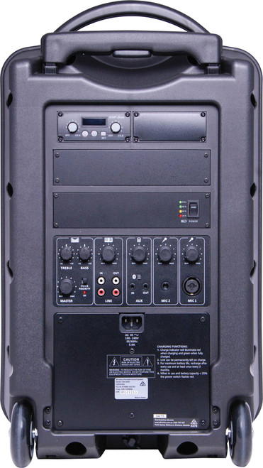 Okayo C7217C 150W 520-544MHz Dual UHF  Wireless Portable PA System Unit only