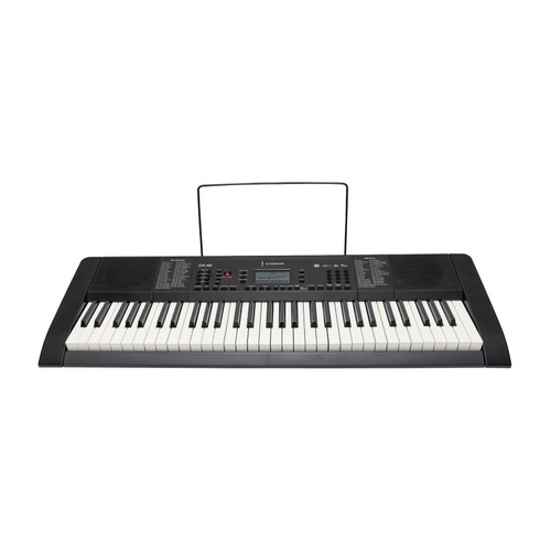 Crown CK-68 Touch Sensitive Multi-Function 61-Key Electronic Portable Keyboard with MIDI (Black)