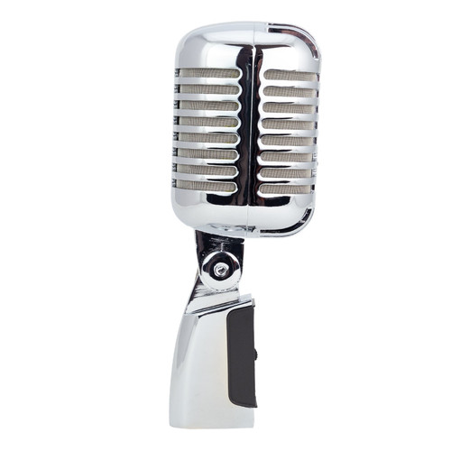 SoundArt 'Vintage' Dynamic Microphone with Deluxe Carry Case (Chrome)