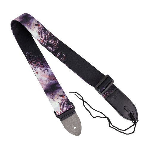 Fretz Polyester Printed Guitar Strap (Skull)