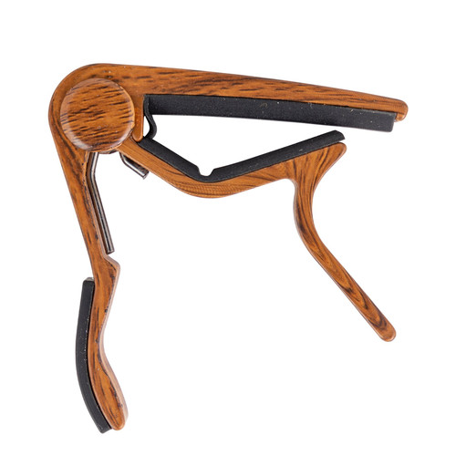 Fretz 'Woodie' Trigger-Style Ukulele Capo (Mahogany) Fretz 'Woodie' Trigger-Style Ukulele Capo (Mahogany)