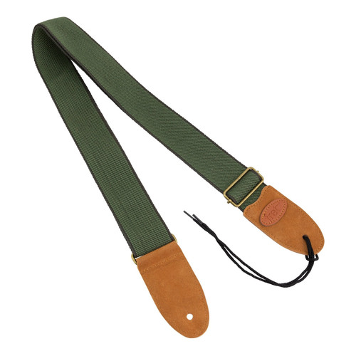 Fretz Polyweb Cotton Guitar Strap (Olive)