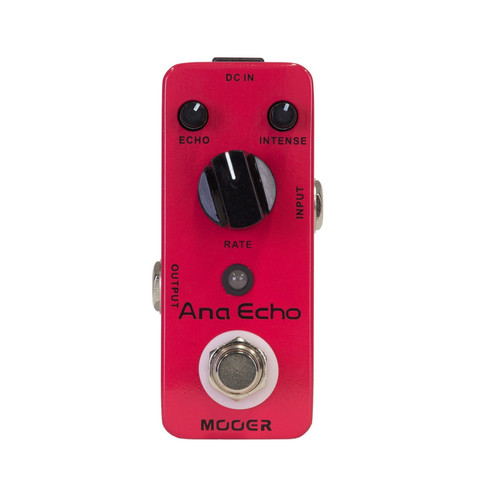 Mooer 'Ana Echo' Analogue Delay Micro Guitar Effects Pedal Mooer 'Ana Echo' Analogue Delay Micro Guitar Effects Pedal