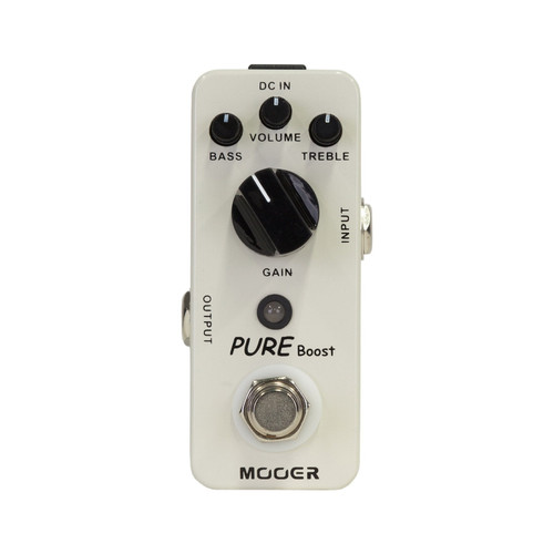 Mooer 'Pure Boost' Clean Boost Micro Guitar Effects Pedal Mooer 'Pure Boost' Clean Boost Micro Guitar Effects Pedal