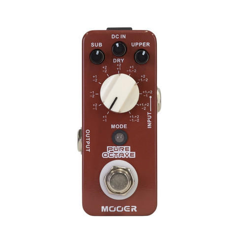 Mooer 'Pure Octave' Polyphonic Octave Micro Guitar Effects Pedal Mooer 'Pure Octave' Polyphonic Octave Micro Guitar Effects Pedal